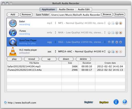 audio recorder mac os