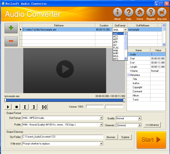.mov to m4a converter
